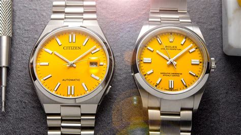 tsuyosa vs rolex|citizen tsuyosa vs rolex oyster.